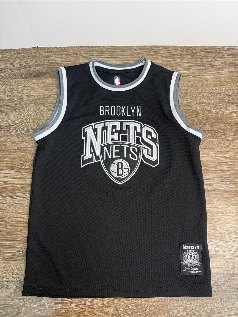 Brooklyn Nets Youth NBA Jersey Tank Youth Large 14-16 Black Basketball Jersey